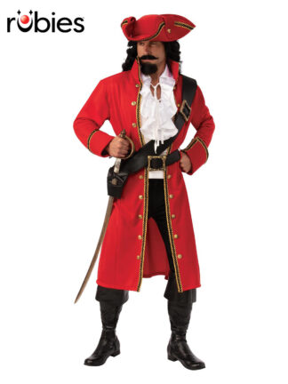 PIRATE CAPTAIN COSTUME, ADULT