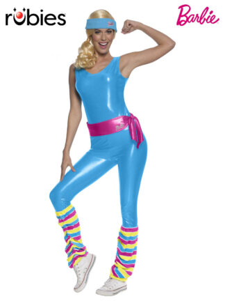 BARBIE EXERCISE COSTUME, ADULT