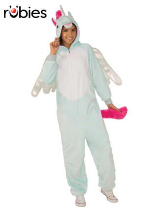 PEGACORN FURRY ONESIE COSTUME, ADULT
