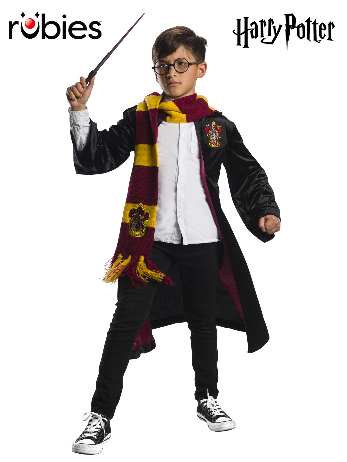 HARRY POTTER PREMIUM ROBE WITH ACCESSORIES, CHILD