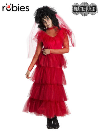 LYDIA DEETZ WEDDING DRESS COSTUME, ADULT