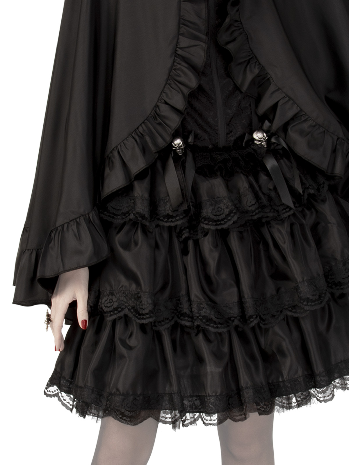 BLACK CAPE - ADULT - Image 3