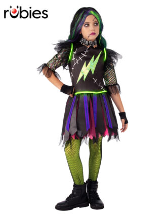 FRANKIE GIRL LIGHT UP COSTUME, CHILD