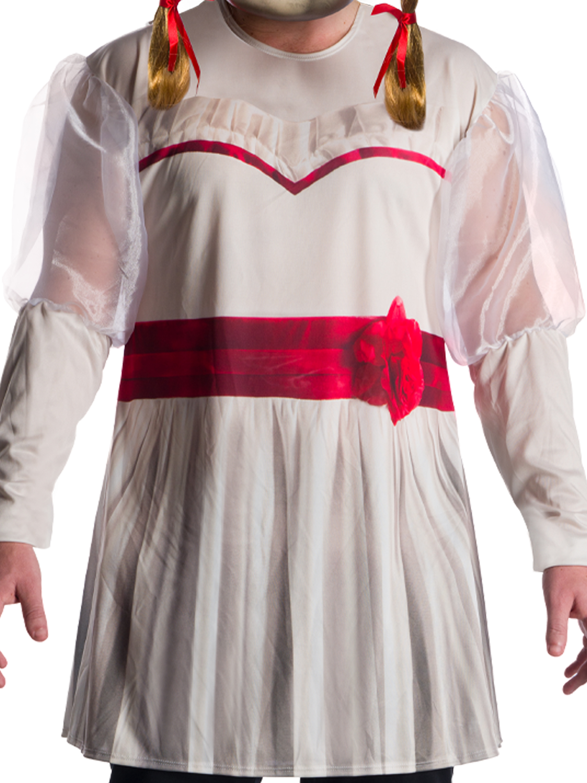 ANNABELLE COSTUME TOP AND MASK, ADULT - Image 3