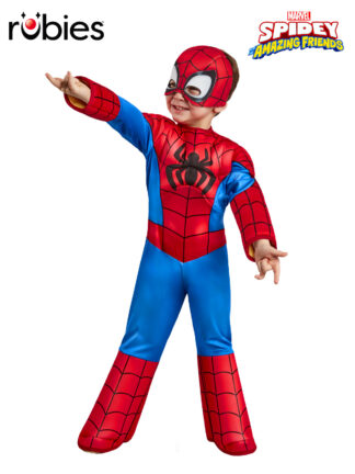 SPIDEY DELUXE 'SPIDEY & HIS AMAZING FRENDS' COSTUME, CHILD