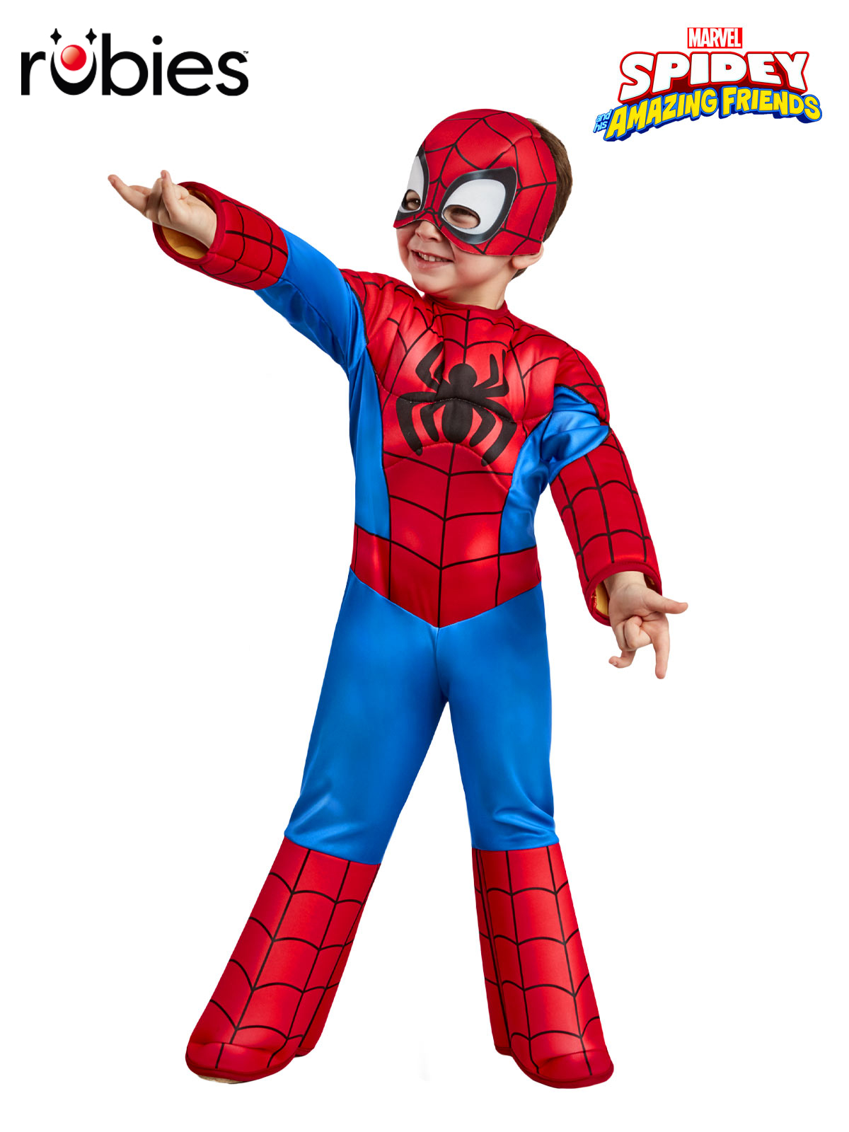 SPIDEY DELUXE 'SPIDEY & HIS AMAZING FRENDS' COSTUME, CHILD