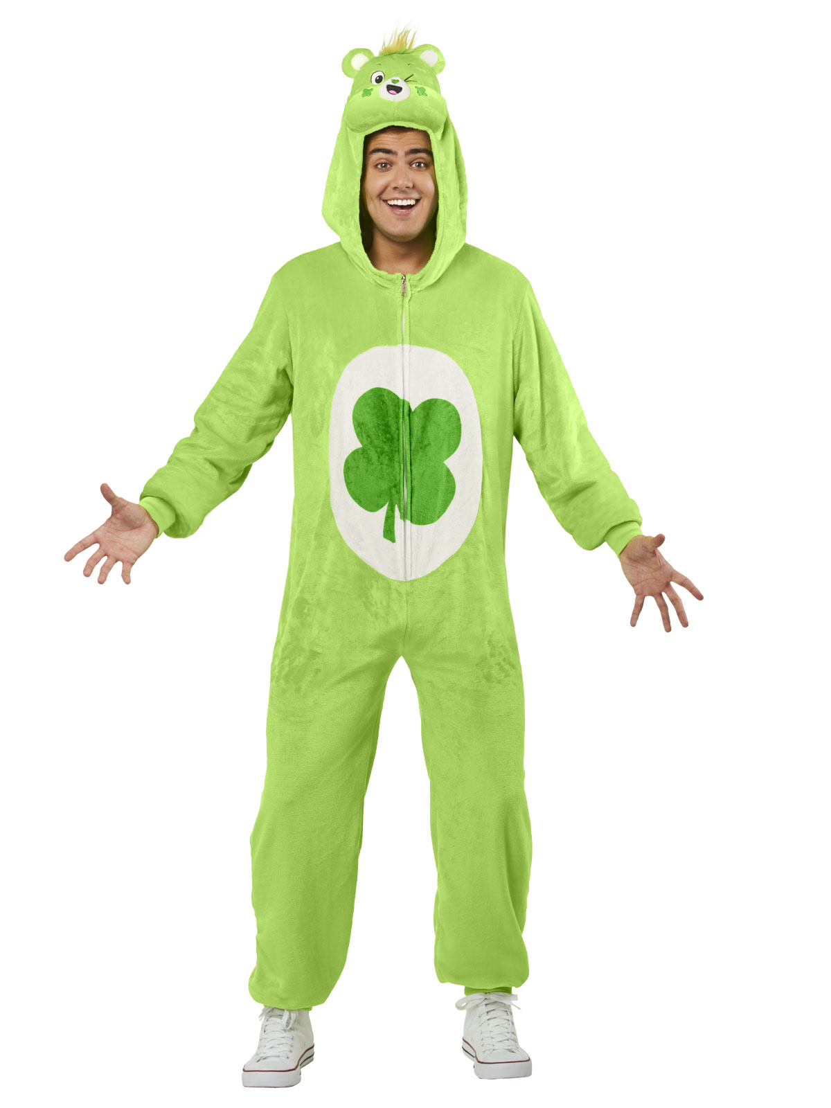 GOOD LUCK BEAR CAREBEARS COSTUME, ADULT - Image 4