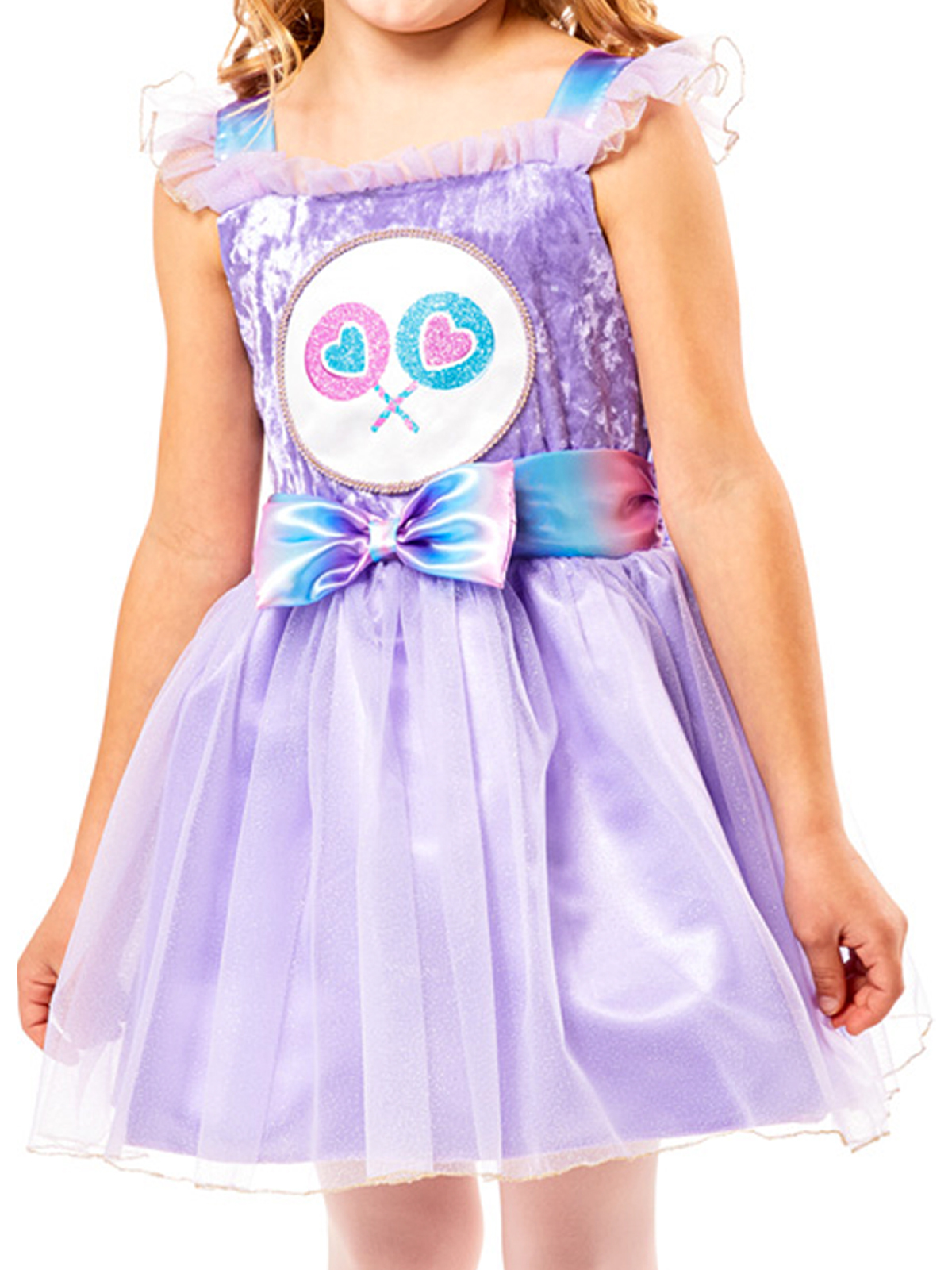 CAREBEARS SHARE BEAR TUTU KIDS COSTUME, CHILD - Image 3