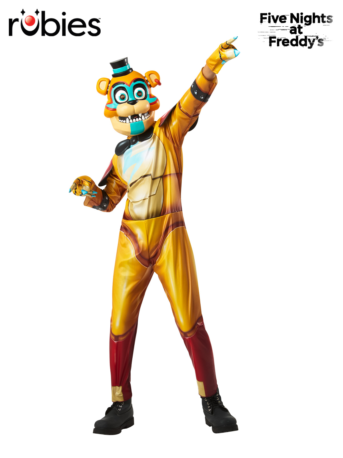 GLAMROCK FREDDY (FNAF) COSTUME, CHILD