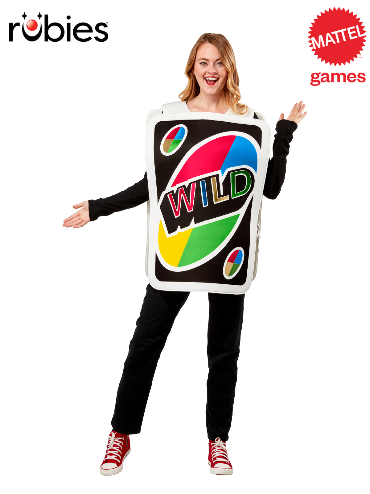 UNO WILD CARD TABARD COSTUME, ADULT