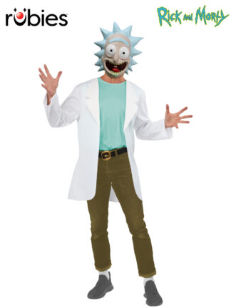 RICK FROM RICK AND MORTY COSTUME, ADULT