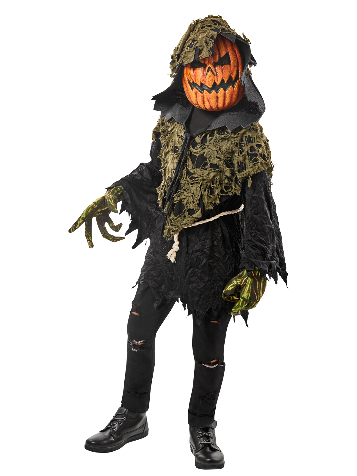 PUMPKIN GHOUL COSTUME, CHILD - Image 4