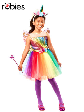 UNICORN RAINBOW TUTU COSTUME, CHILD