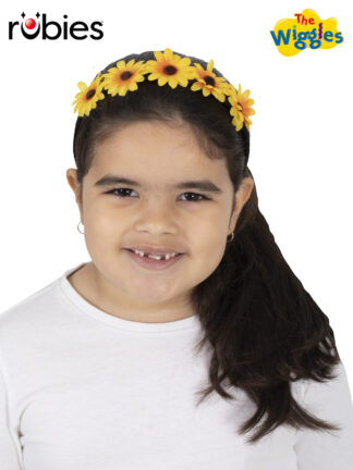 TSEHAY SUNFLOWER HEADBAND (YELLOW WIGGLE)- CHILD