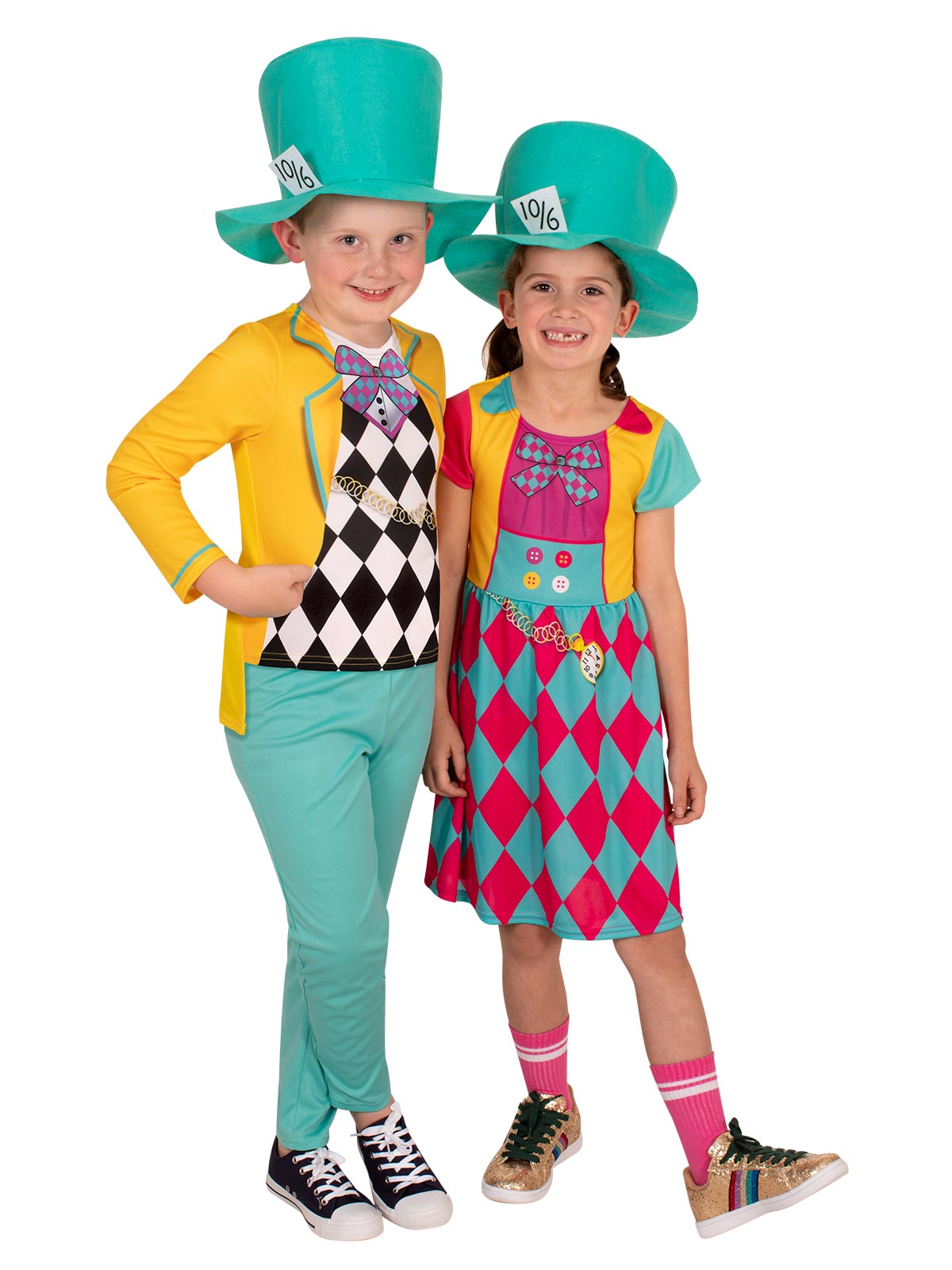 MAD HATTER GIRLS CLASSIC COSTUME, CHILD - Image 4