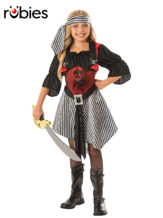CRIMSON PIRATE COSTUME, CHILD