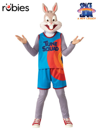 BUGS BUNNY TUNE SQUAD SPACE JAM 2 COSTUME, CHILD