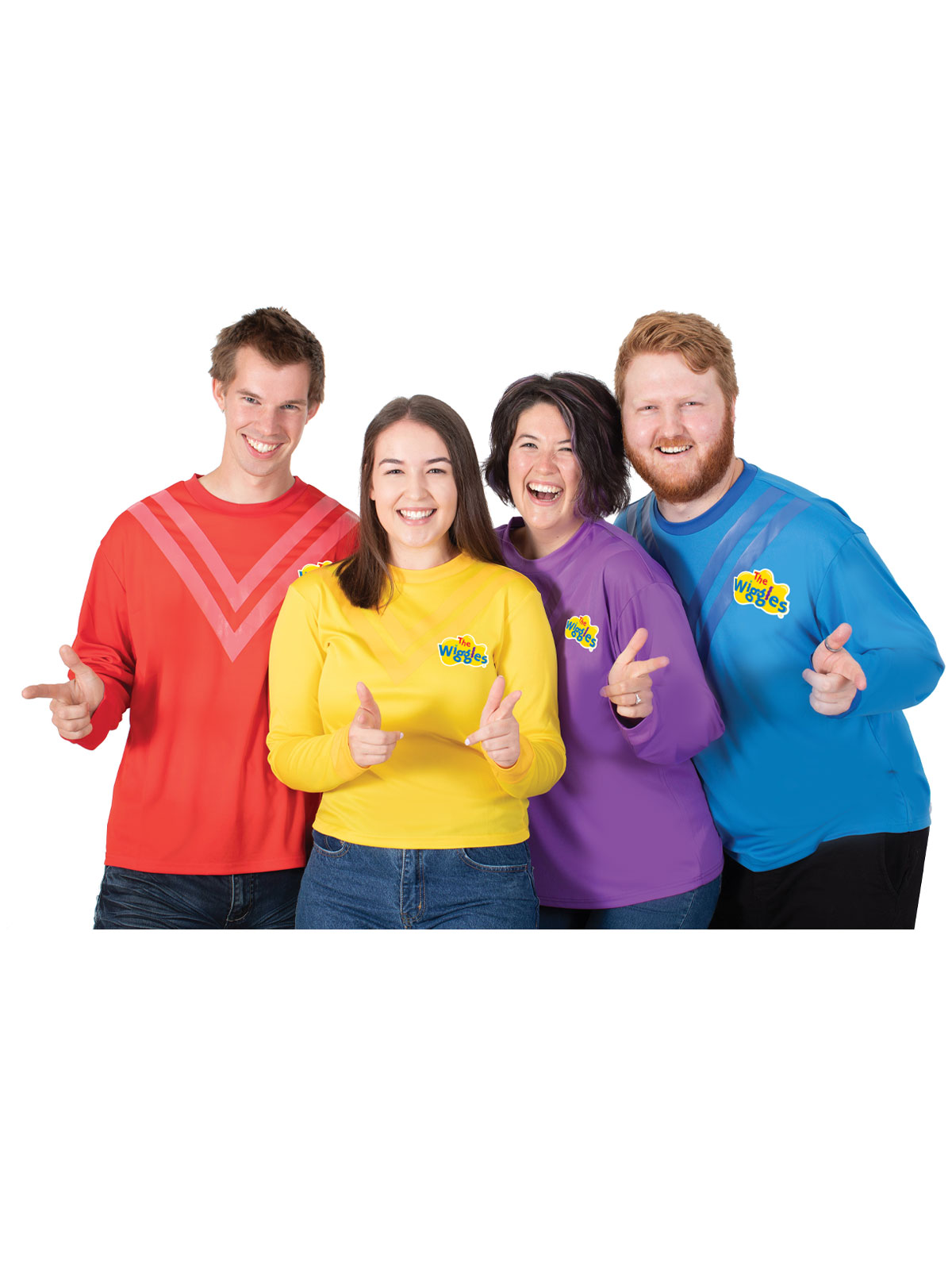 BLUE WIGGLE COSTUME TOP, ADULT - Image 3