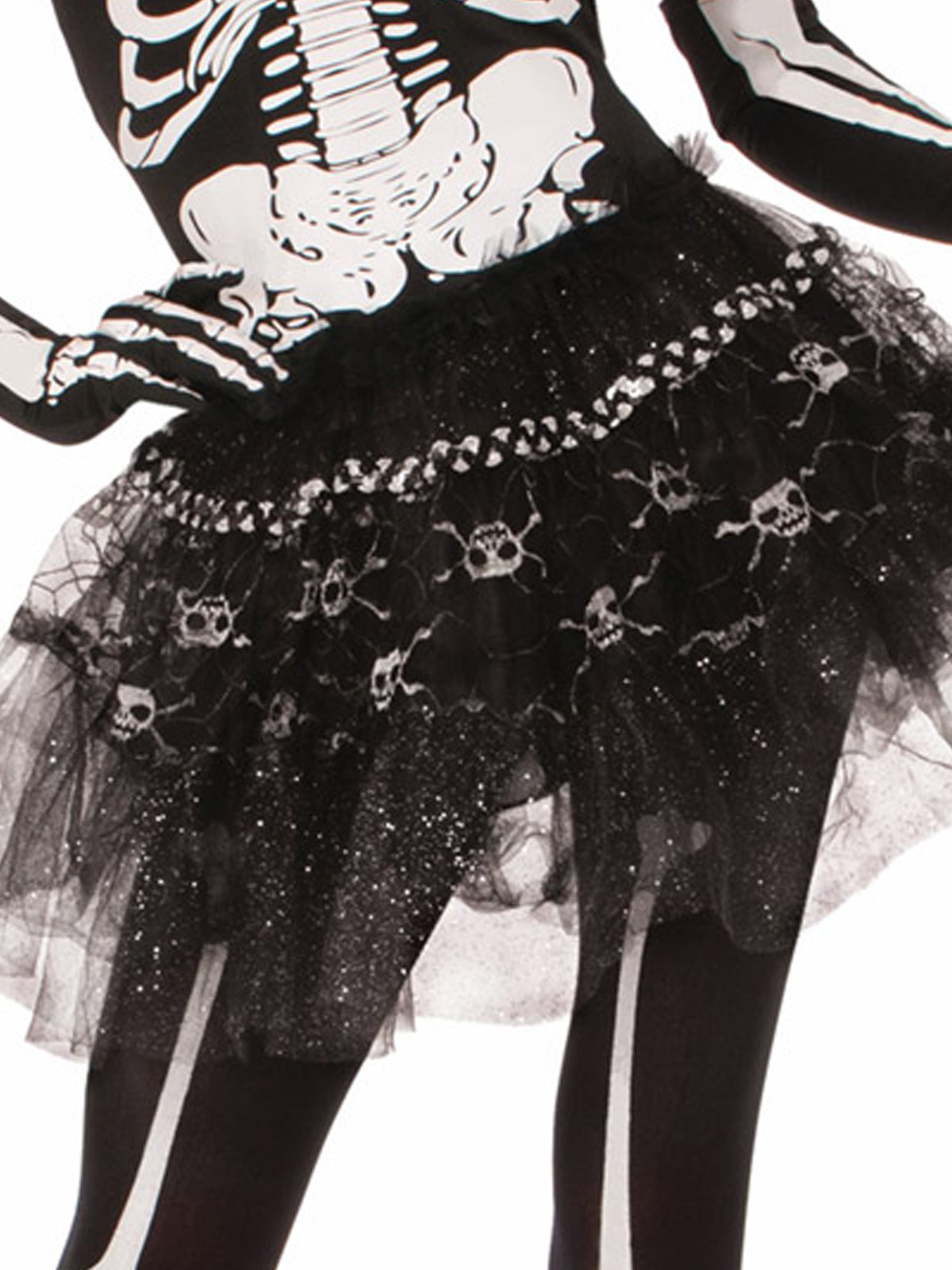 SKELETON BONE TUTU - ADULT - Image 2
