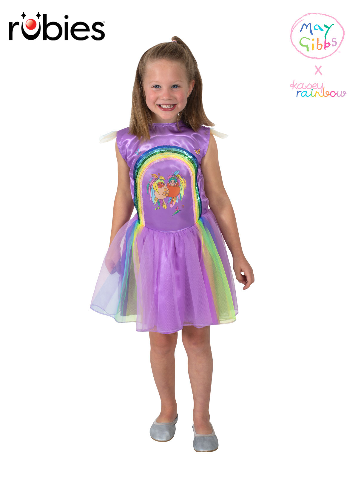 GUMNUT BABY KASEY RAINBOW COSTUME, CHILD