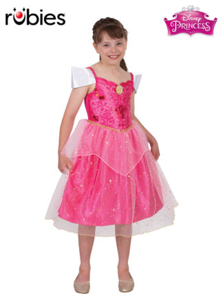 SLEEPING BEAUTY DELUXE SPARKLE COSTUME, CHILD