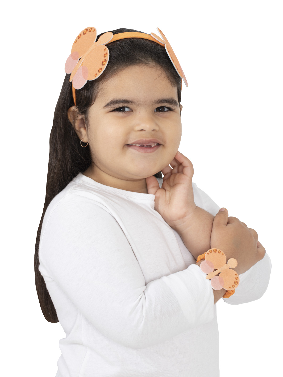 EMMA MEMMA BUTTERFLY HEADBAND & WRISTLET - CHILD - Image 2