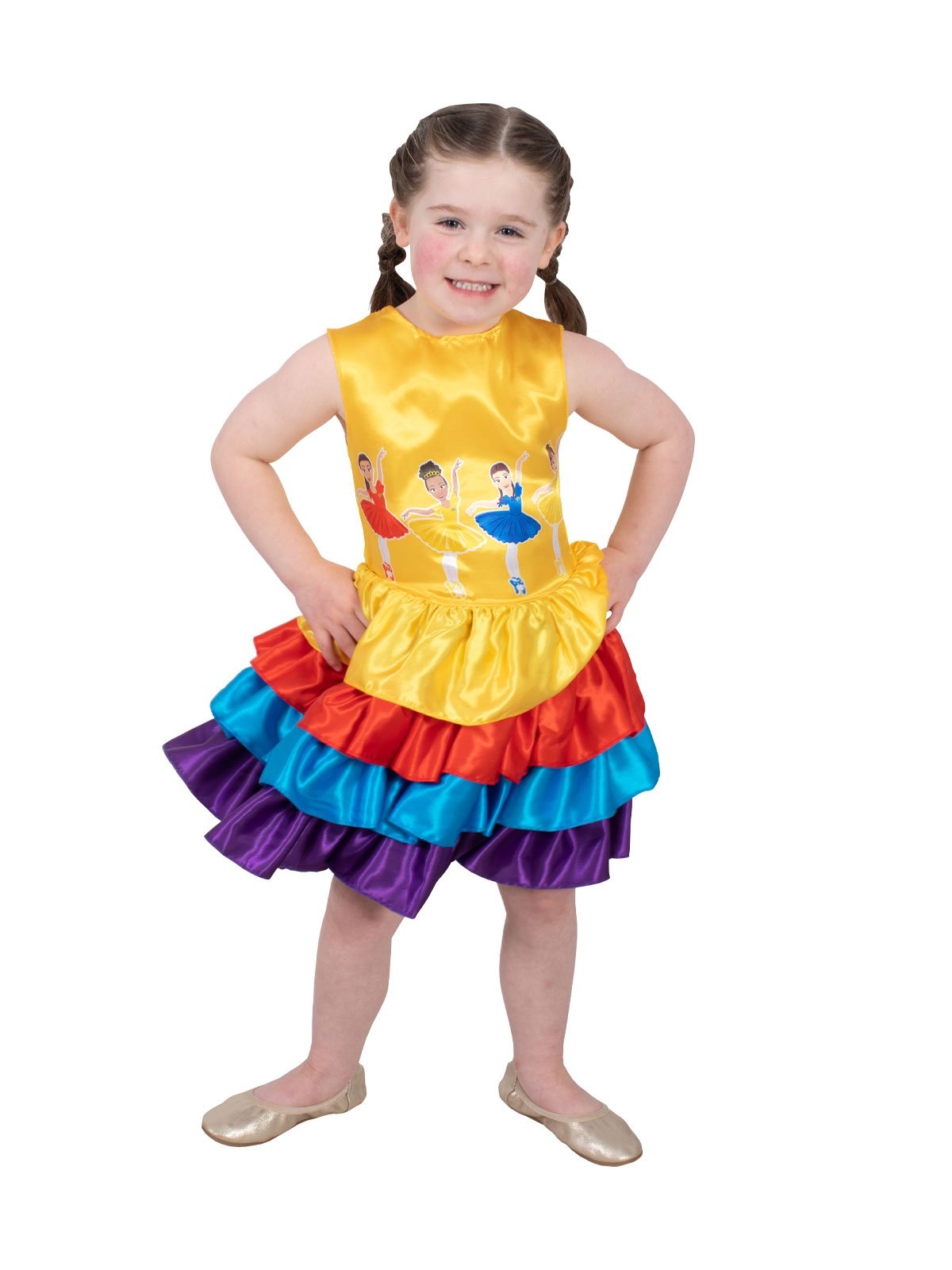 THE WIGGLES BALLERINA MULTI-COLOURED DRESS, CHILD - Image 2