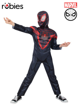 MILES MORALES DELUXE LENTICULAR COSTUME, CHILD