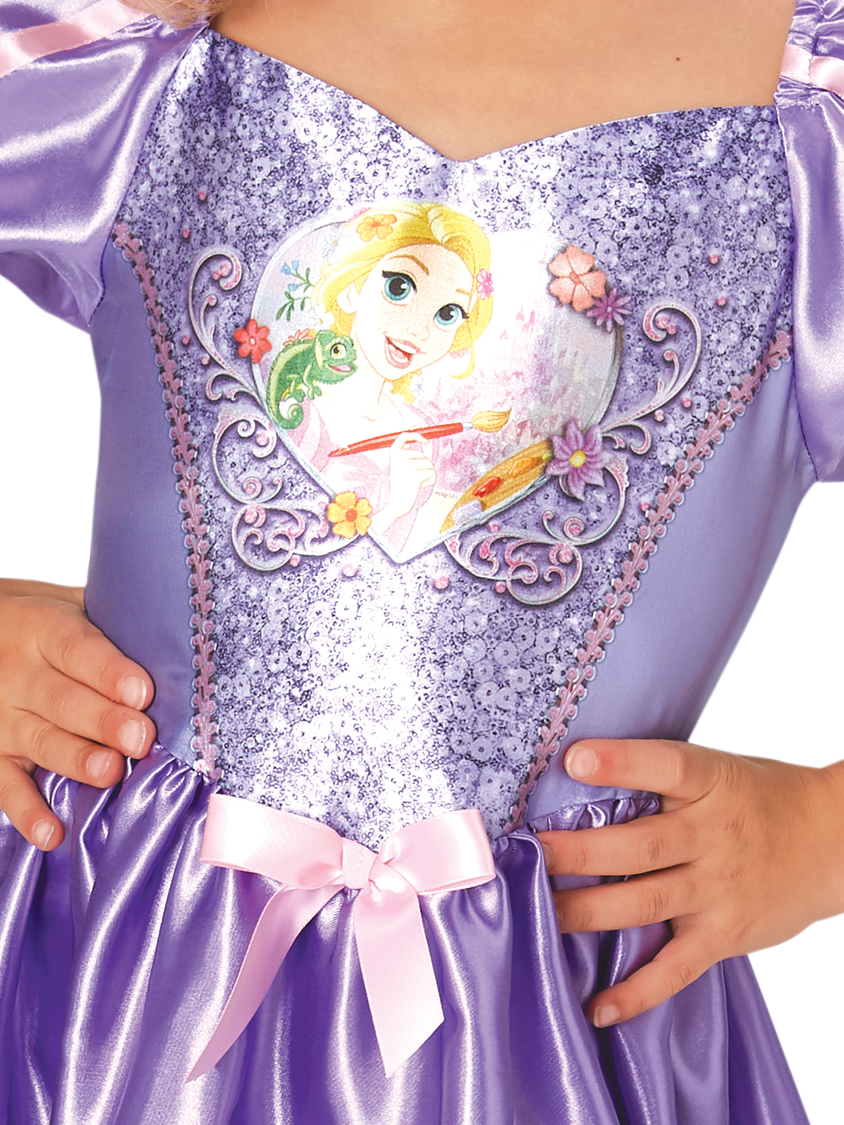 RAPUNZEL SEQUIN COSTUME, CHILD - Image 2