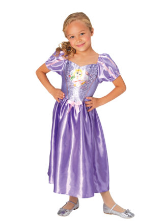 RAPUNZEL SEQUIN COSTUME, CHILD