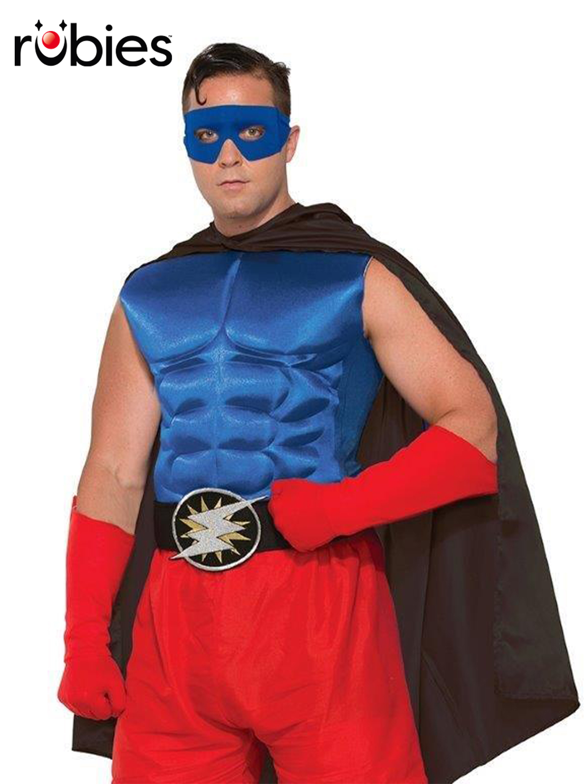 HERO MUSCLE CHEST BLUE - ADULT