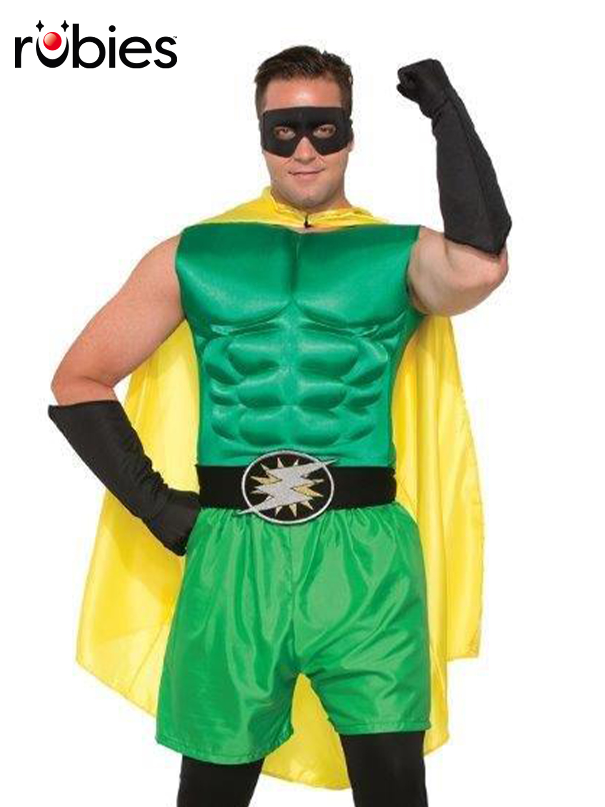 HERO MUSCLE CHEST GREEN - ADULT