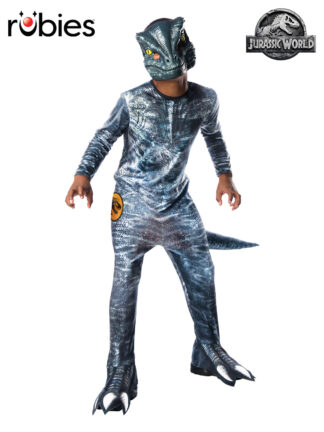 VELOCIRAPTOR BLUE DELUXE LENTICULAR, CHILD