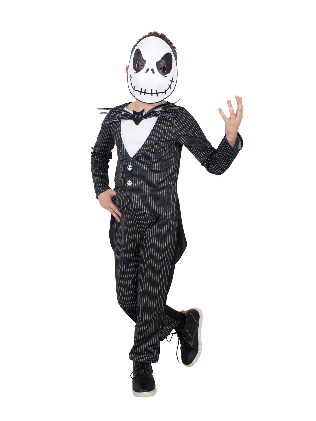 JACK SKELLINGTON DELUXE COSTUME, CHILD - Image 2
