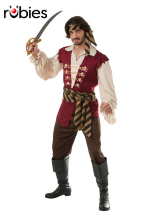 PIRATE RAIDER COSTUME, ADULTS