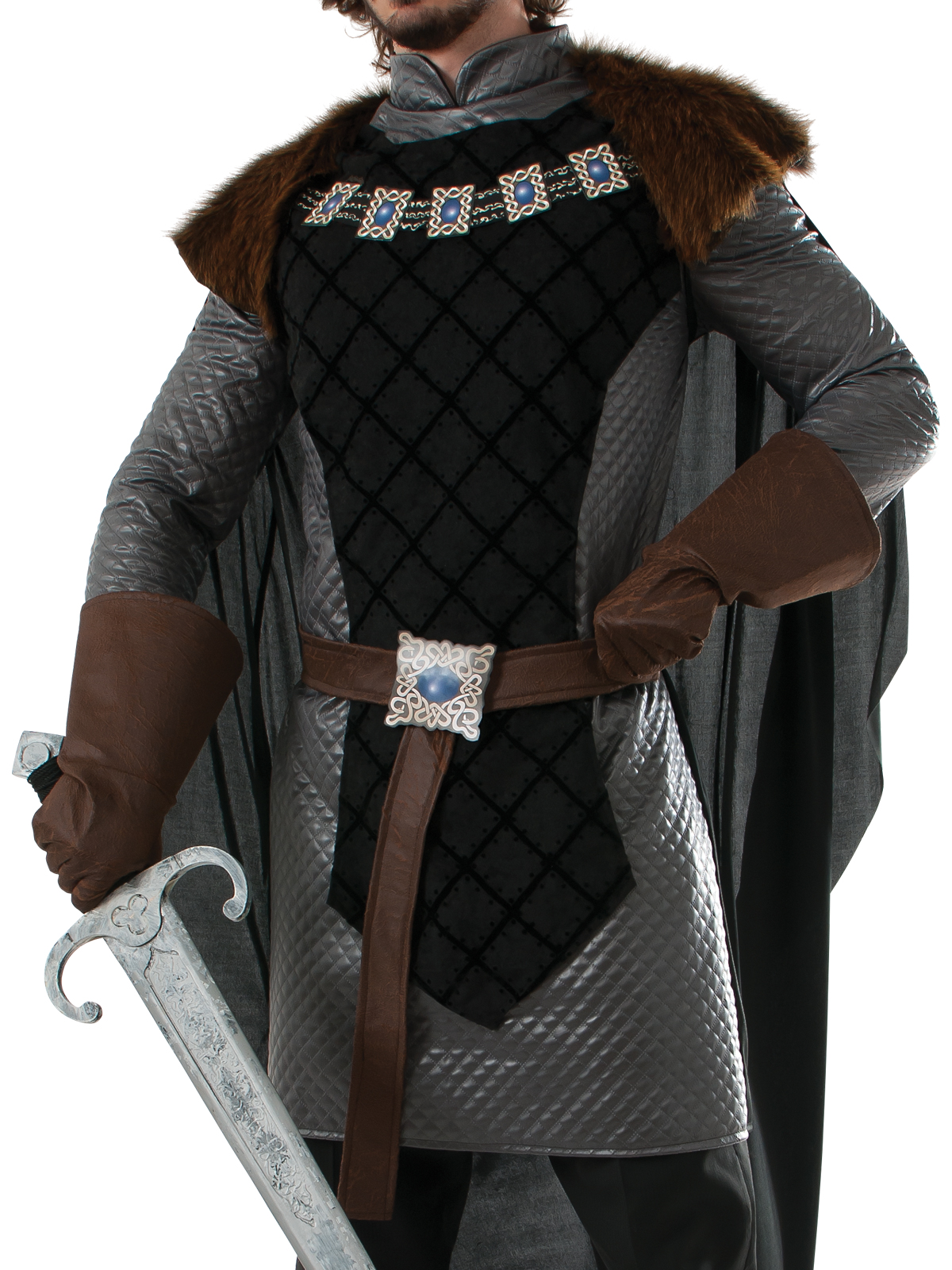 DARK PRINCE DELUXE COSTUME, ADULT - Image 2