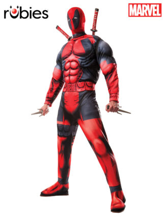 DEADPOOL DELUXE COSTUME, ADULT