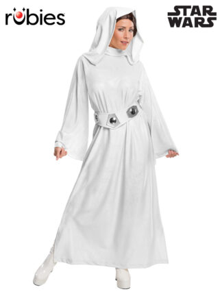 PRINCESS LEIA DELUXE COSTUME, ADULT