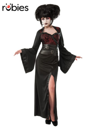 GOTHIC GEISHA COSTUME, ADULT