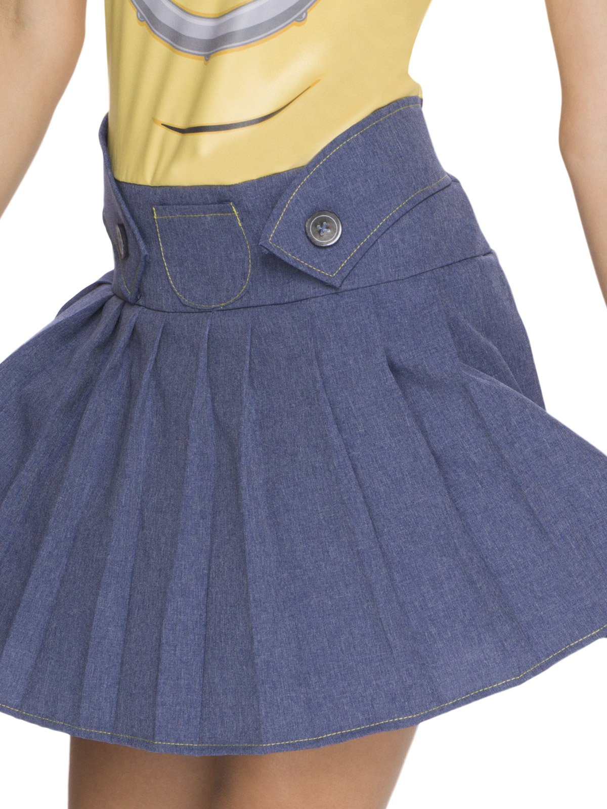 MINION FACE DRESS, ADULT - Image 3
