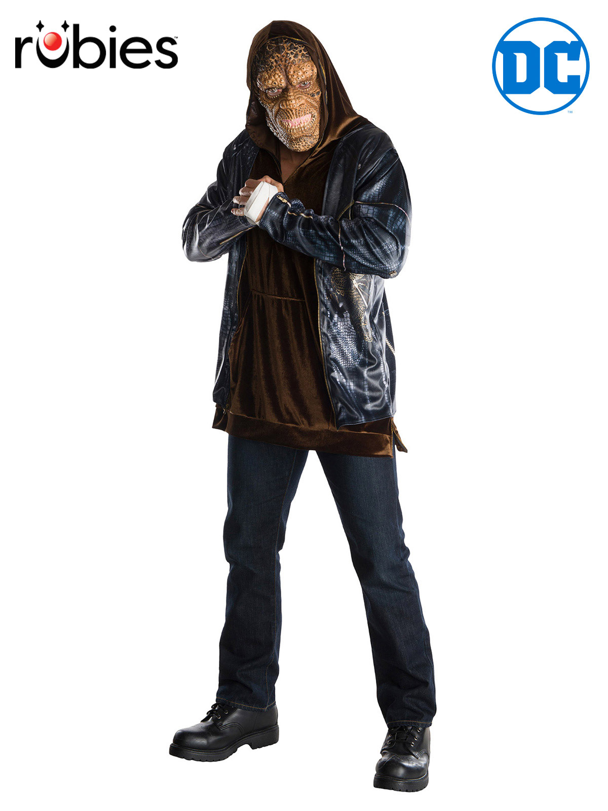 KILLER CROC DELUXE COSTUME, ADULT