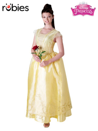 BELLE LIVE ACTION DELUXE COSTUME, ADULT
