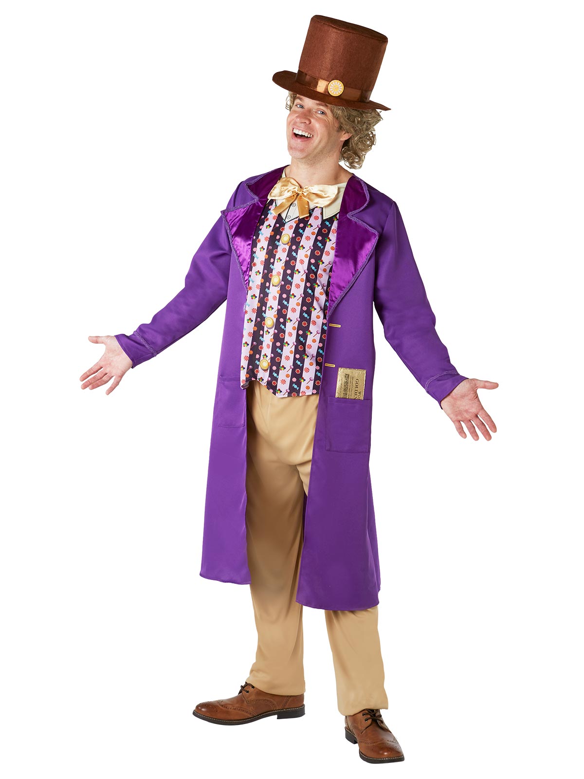 WILLY WONKA DELUXE COSTUME, ADULT - Image 2