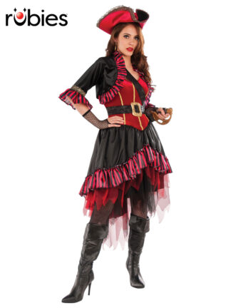 LADY BUCCANEER PIRATE COSTUME, ADULT