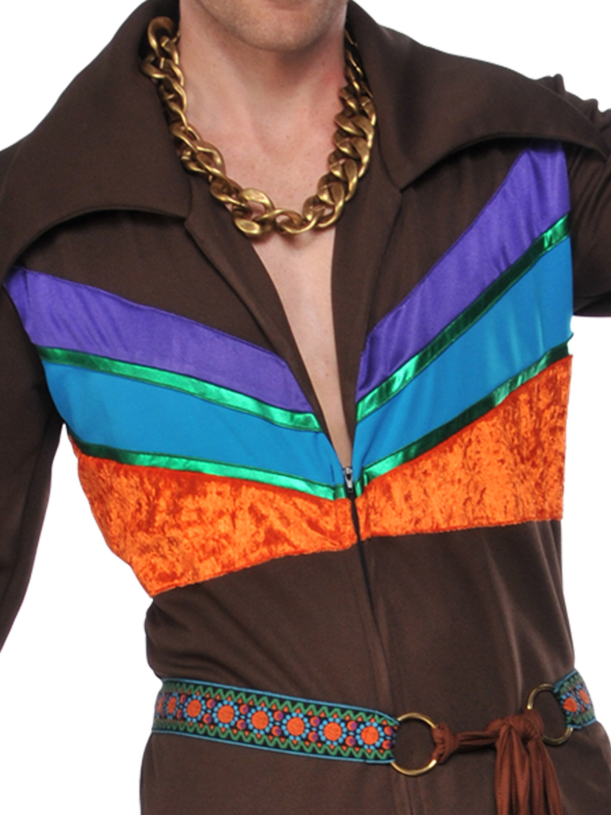 70'S GUY HIPPIE COSTUME, ADULT - Image 2