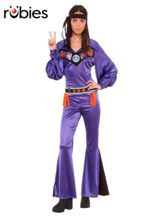 70'S BABE HIPPIE COSTUME, ADULT