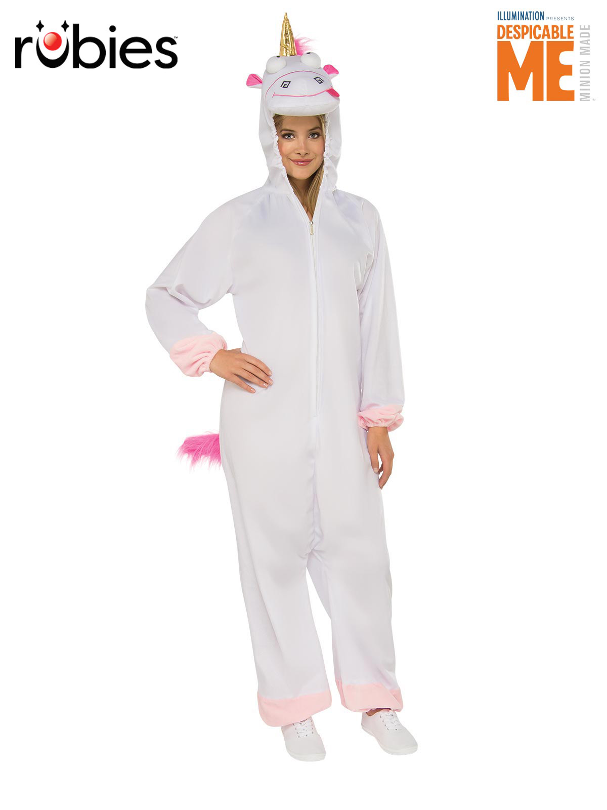 MINION FLUFFY UNICORN COSTUME, ADULT
