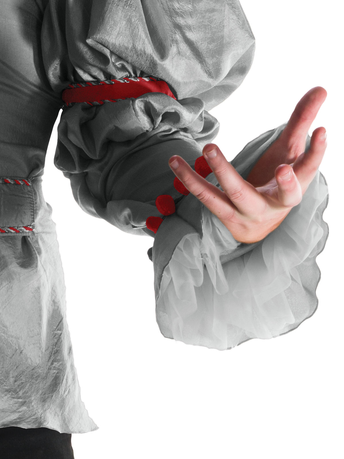 PENNYWISE 'IT' DELUXE COSTUME, ADULT - Image 3