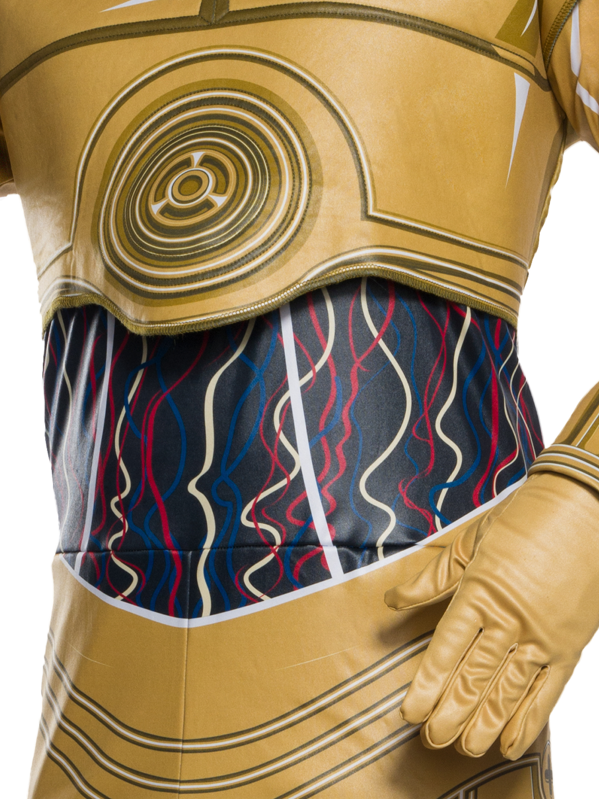 C-3PO DROID DELUXE COSTUME, ADULT - Image 3