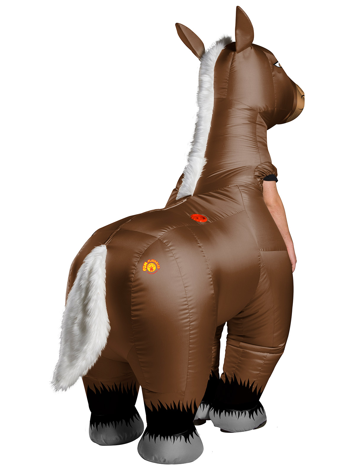 MR HORSEY INFLATABLE HORSE COSTUME, ADULT - Image 2